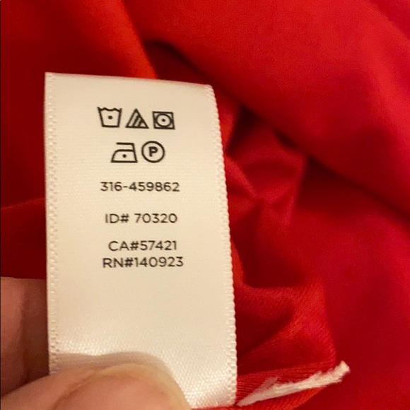 Loft Red Dress (fits like a 2) - Picture 12 of 12